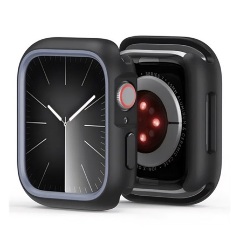 Apple Watch Series 10 42mm DUX DUCIS BAMO műanyag óra keret ütésállóság SÖTÉTSZÜRKE