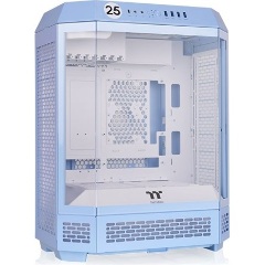 Thermaltake The Tower 600 Hydrangea Blue táp nélküli ablakos Mid Tower számítógépház kék