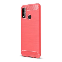 Huawei P Smart (2020) Gigapack szilikon telefonvédő ütésállóság, karbon minta, PIROS Huawei P Smart (2020) Gigapack szilikon telefonvédő ütésállóság, karbon minta, PIROS