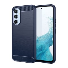 Samsung A34 5G Gigapack szilikon telefonvédő ütésállóság, karbon minta, SÖTÉTKÉK Samsung A34 5G Gigapack szilikon telefonvédő ütésállóság, karbon minta, SÖTÉTKÉK