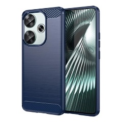 Xiaomi Poco F6 4G Gigapack Szilikon telefonvédő ütésállóság, karbon minta, SÖTÉTKÉK Xiaomi Poco F6 4G Gigapack Szilikon telefonvédő ütésállóság, karbon minta, SÖTÉTKÉK