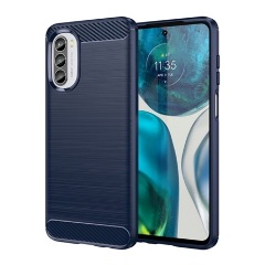 Motorola Moto G82 Gigapack Szilikon telefonvédő ütésállóság, karbon minta, SÖTÉTKÉK Motorola Moto G82 Gigapack Szilikon telefonvédő ütésállóság, karbon minta, SÖTÉTKÉK
