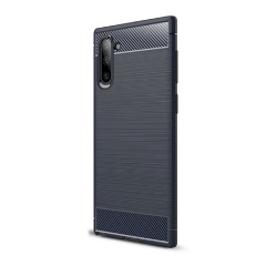 Samsung Note 10 Gigapack szilikon telefonvédő ütésállóság, karbon minta, SÖTÉTKÉK Samsung Note 10 Gigapack szilikon telefonvédő ütésállóság, karbon minta, SÖTÉTKÉK