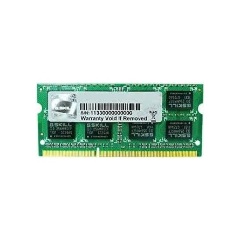 G-SKILL 4GB 1066MT/s DDR3 - SODIMM memória CL7 zöld