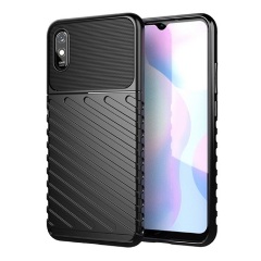 Redmi 9A Gigapack Szilikon telefonvédő ütésállóság, dombor minta, FEKETE Redmi 9A Gigapack Szilikon telefonvédő ütésállóság, dombor minta, FEKETE