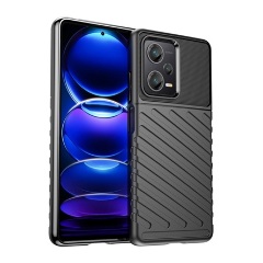 Redmi Note 12 Pro Plus Gigapack Szilikon telefonvédő ütésállóság, dombor minta, FEKETE Redmi Note 12 Pro Plus Gigapack Szilikon telefonvédő ütésállóság, dombor minta, FEKETE