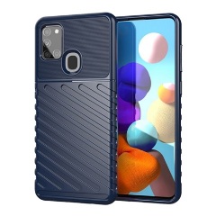 Samsung A21s Gigapack szilikon telefonvédő ütésállóság, dombor minta, SÖTÉTKÉK Samsung A21s Gigapack szilikon telefonvédő ütésállóság, dombor minta, SÖTÉTKÉK