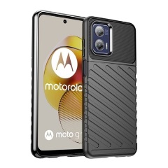 Motorola Moto G73 Gigapack szilikon telefonvédő ütésállóság, dombor minta, FEKETE Motorola Moto G73 Gigapack szilikon telefonvédő ütésállóság, dombor minta, FEKETE