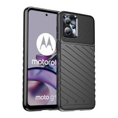 Motorola Moto G23 Gigapack szilikon telefonvédő ütésállóság, dombor minta, FEKETE Motorola Moto G23 Gigapack szilikon telefonvédő ütésállóság, dombor minta, FEKETE