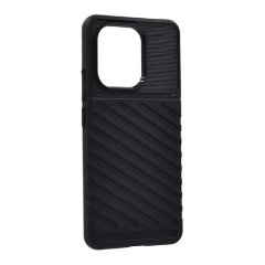 Redmi Note 13 4G Gigapack Szilikon telefonvédő ütésállóság, dombor minta, FEKETE