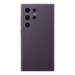 Samsung S24 Ultra 5G Designed for SAMSUNG műanyag telefonvédő ECO bőr hatású hátlap LILA