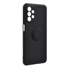 Samsung A23 5G Gigapack szilikon telefonvédő tartógyűrű, kameravédő, FEKETE Samsung A23 5G Gigapack szilikon telefonvédő tartógyűrű, kameravédő, FEKETE
