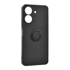 Xiaomi Poco C65 4G Gigapack Szilikon telefonvédő tartógyűrű, kameravédő, FEKETE Xiaomi Poco C65 4G Gigapack Szilikon telefonvédő tartógyűrű, kameravédő, FEKETE