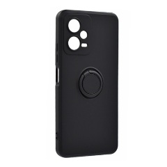 Xiaomi Poco X5 5G Gigapack szilikon telefonvédő tartógyűrű, kameravédő, FEKETE