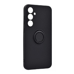 Samsung S23 FE Gigapack szilikon telefonvédő tartógyűrű, kameravédő, FEKETE Samsung S23 FE Gigapack szilikon telefonvédő tartógyűrű, kameravédő, FEKETE