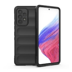 Samsung A53 Gigapack Szilikon telefonvédő ütésállóság, 3D, FEKETE