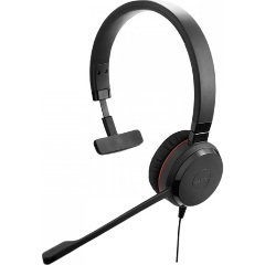 JABRA EVOLVE 20 SE MONO MS USB C/A ADAPTER LEATHER