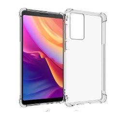 TCL 501 4G Gigapack Szilikon telefonvédő ütésállóság, légpárnás sarok, ÁTLÁTSZÓ