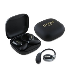 CG Mobile Guess Satin Classic Logo fülhallgató headset fekete