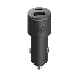 Motorola TURBOPOWER 45W univerzális autós töltő adapter fekete