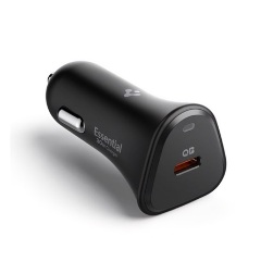 Spigen ESSENTIAL 30W univerzális autós töltő adapter fekete