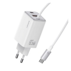 Usams CC266 JC 66W univerzális hálózati töltő adapter fehér