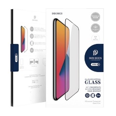 iPhone 12 DUX DUCIS képernyővédő üveg 2.5D, 9H, FEKETE