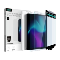 IPAD Pro 11 (2022) ESR ARMORITE képernyővédő üveg 2db 2.5D, 9H + segédkeret, ÁTLÁTSZÓ