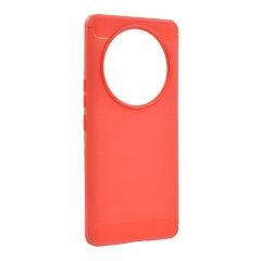 Honor Magic7 Lite GIGAPACK Szilikon telefonvédő ütésállóság, karbon minta, PIROS