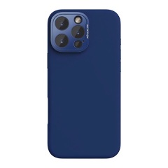 iPhone 16 Pro Max NILLKIN LENSWING MAGNETIC műanyag telefonvédő matt, MagSafe, SÖTÉTKÉK