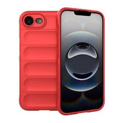 iPhone 16e GIGAPACK Szilikon telefonvédő ütésállóság, 3D, PIROS