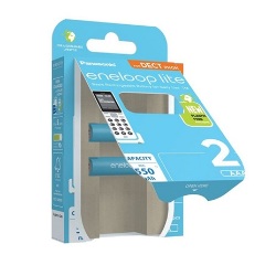Panasonic eneloop Lite AAA (LR03) 550mAh NiMH akkumulátor 2db