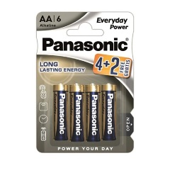 Panasonic Everyday Power AA (LR6) alkáli elem 6db