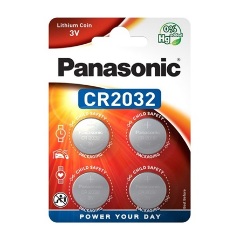 Panasonic gomb (CR2032 ) Li elem 4db