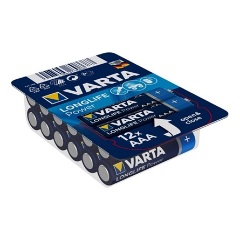 Varta AAA (LR03) alkáli elem 12db