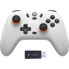 GameSir Nova Lite Multiplatform Bluetooth / USB / vezeték nélküli gamepad játékvezérlő fehér