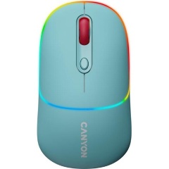 Canyon MW-22 optikai Bluetooth / vezeték nélküli egér ciánkék
