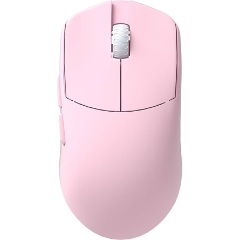 LAMZU MAYA X 8K optikai USB / vezeték nélküli gaming egér rózsaszín