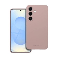 Samsung S25 ROAR SPACE szilikon telefonvédő matt, prémium, RÓZSASZÍN