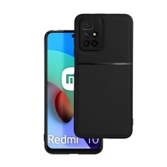 Redmi 10 (2022) Gigapack Szilikon telefonvédő ütésállóság, csíkos, FEKETE Redmi 10 (2022) Gigapack Szilikon telefonvédő ütésállóság, csíkos, FEKETE