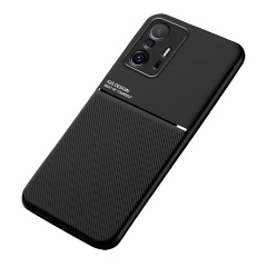 Xiaomi 11T Pro Gigapack Szilikon telefonvédő ütésállóság, csíkos, FEKETE Xiaomi 11T Pro Gigapack Szilikon telefonvédő ütésállóság, csíkos, FEKETE