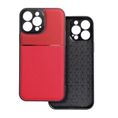 iPhone 15 Pro Gigapack Szilikon telefonvédő ütésállóság, csíkos, PIROS iPhone 15 Pro Gigapack Szilikon telefonvédő ütésállóság, csíkos, PIROS