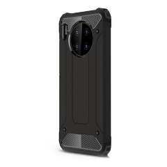 Huawei Mate 30 Gigapack Defender szilikon telefonvédő ütésállóság, fémhatás, FEKETE Huawei Mate 30 Gigapack Defender szilikon telefonvédő ütésállóság, fémhatás, FEKETE