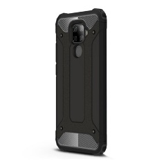 Huawei Mate 30 Lite Gigapack Defender szilikon telefonvédő ütésállóság, fémhatás, FEKETE Huawei Mate 30 Lite Gigapack Defender szilikon telefonvédő ütésállóság, fémhatás, FEKETE