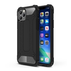 iPhone 11 Pro Max Gigapack Defender szilikon telefonvédő ütésállóság, fémhatás, FEKETE iPhone 11 Pro Max Gigapack Defender szilikon telefonvédő ütésállóság, fémhatás, FEKETE