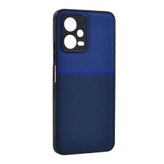 Xiaomi Poco X5 5G Gigapack Szilikon telefonvédő ütésállóság, csíkos, SÖTÉTKÉK