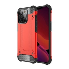 iPhone 13 Pro Gigapack Defender szilikon telefonvédő ütésállóság, fémhatás, PIROS iPhone 13 Pro Gigapack Defender szilikon telefonvédő ütésállóság, fémhatás, PIROS