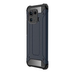 Xiaomi Mi 11 Pro 5G Gigapack Defender szilikon telefonvédő ütésállóság, fémhatás, SÖTÉTKÉK Xiaomi Mi 11 Pro 5G Gigapack Defender szilikon telefonvédő ütésállóság, fémhatás, SÖTÉTKÉK
