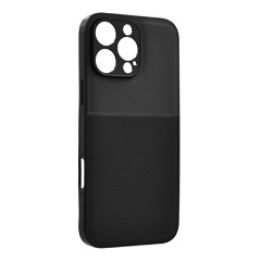 iPhone 16 Pro Max 5G Gigapack Szilikon telefonvédő ütésállóság, csíkos, FEKETE iPhone 16 Pro Max 5G Gigapack Szilikon telefonvédő ütésállóság, csíkos, FEKETE