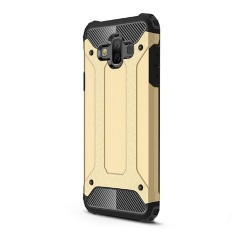 Samsung J7 Duo (2018) Gigapack Defender szilikon telefonvédő ütésállóság, fémhatás, ARANY Samsung J7 Duo (2018) Gigapack Defender szilikon telefonvédő ütésállóság, fémhatás, ARANY